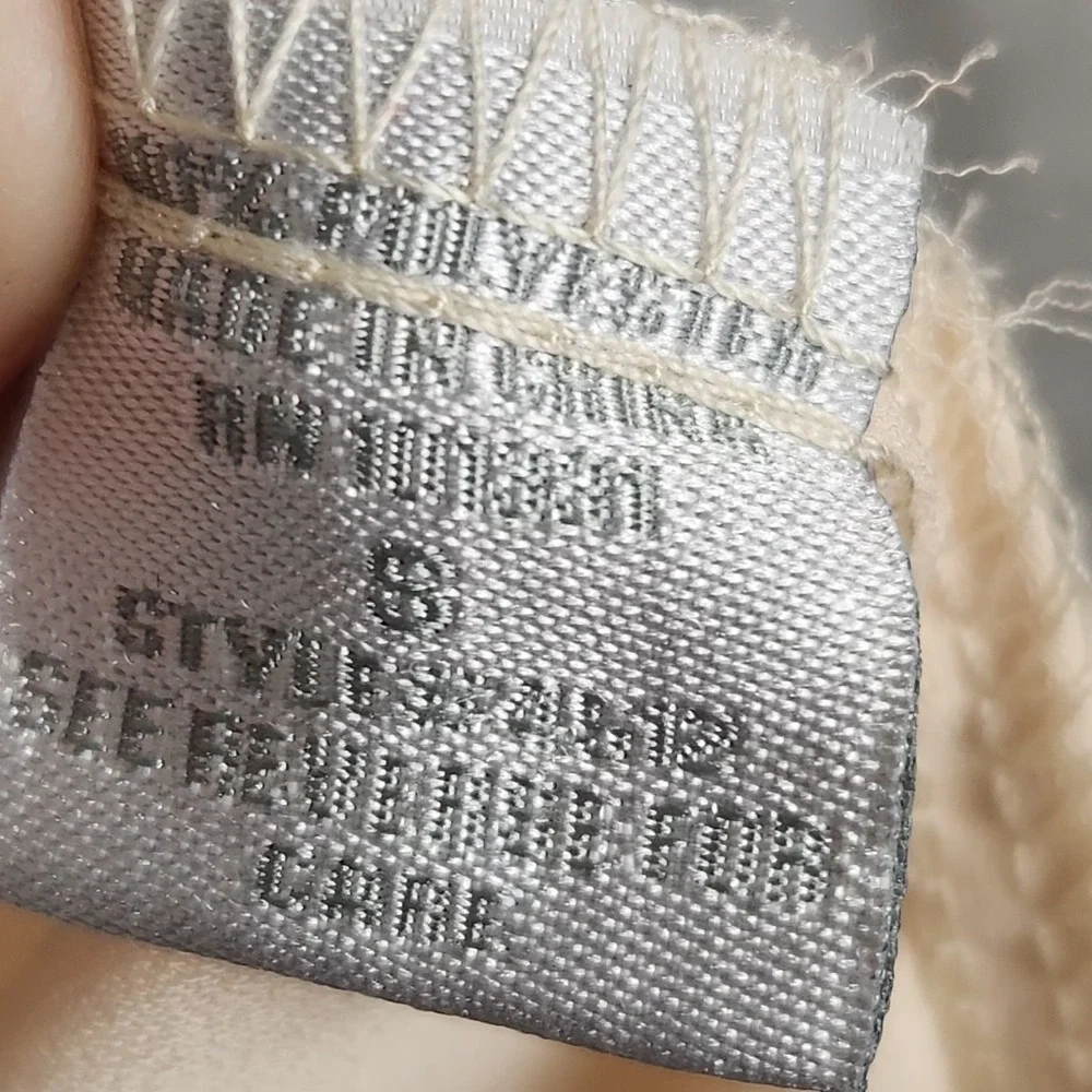 Charlotte Russe Cardigan‎ Womens Small Beige Kimono Lace Shoulder Open Front... - Picture 4 of 9